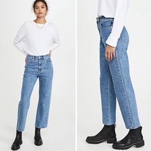SLVRLAKE Blue Ankle & Cropped Jeans